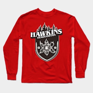 Stranger Things - HAWKINS DEMOGORGON Long Sleeve T-Shirt